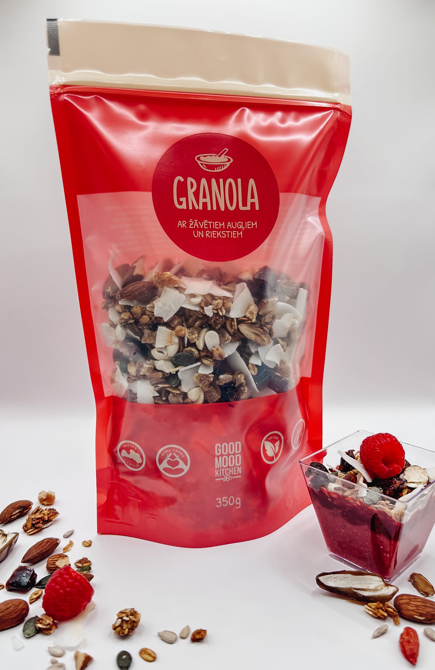 Granola with dried fruits and nuts 350g