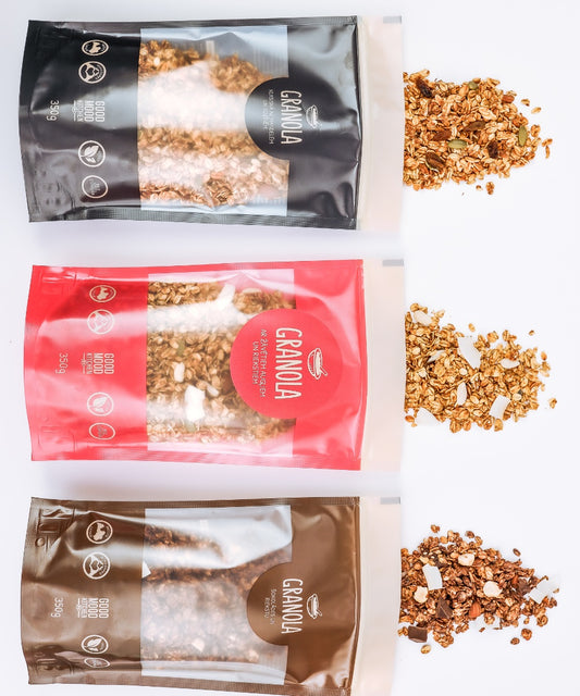 Granolas izlases komplekts – 3 garšas